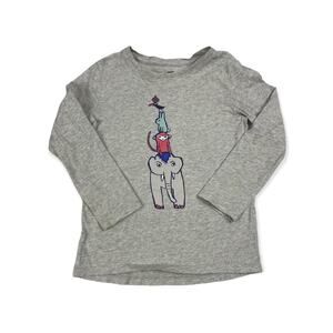 Tea Collection Animal Stacked Shirt